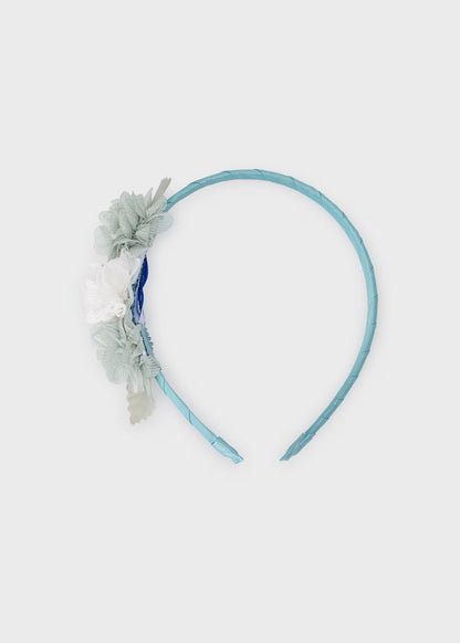 Diadema flores niña