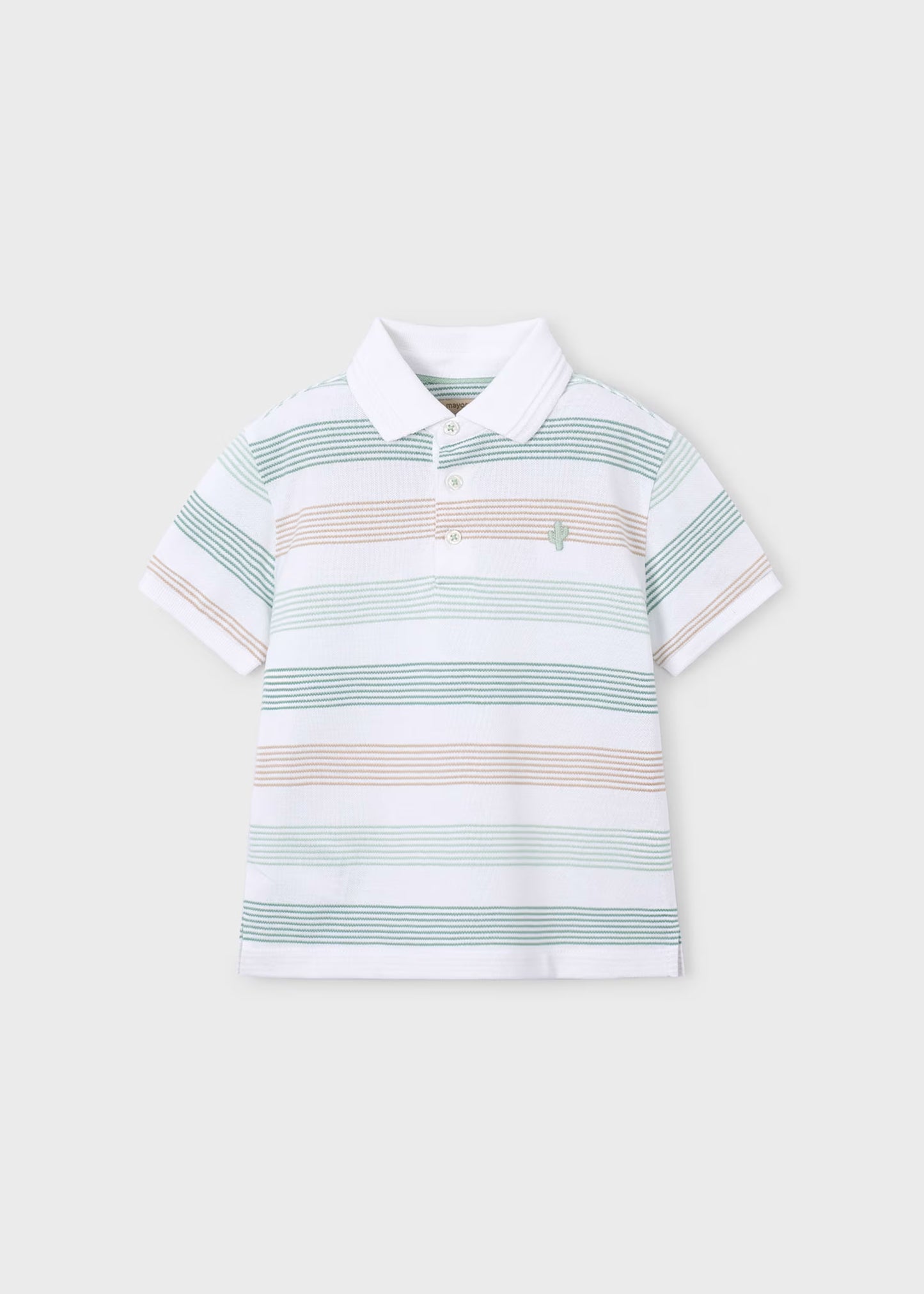 Polo rayas cactus niño