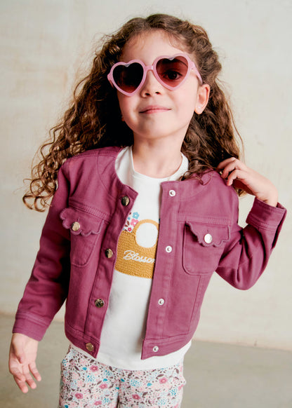 Chaqueta sarga niña