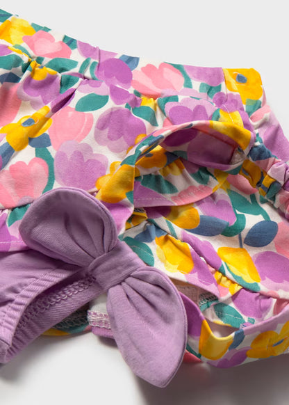 Conjunto 3 piezas con diadema bebé