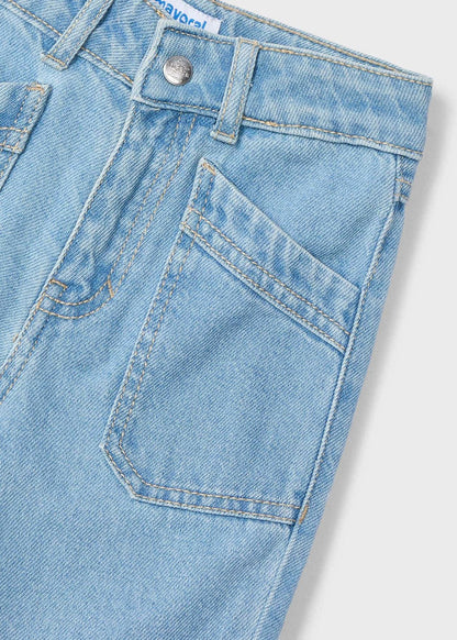 Pantalón vaquero holgado niña