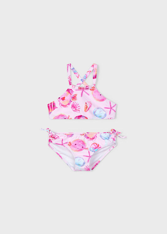 Bikini estampado lazada niña