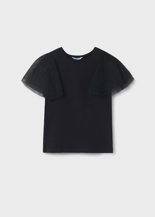 Camiseta volantes tul chica