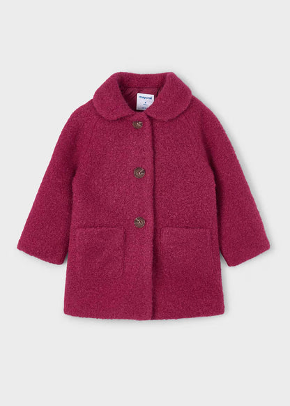 Abrigo rizo niña