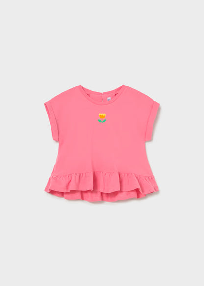 Conjunto de 3 piezas para bebé con pantalón corto