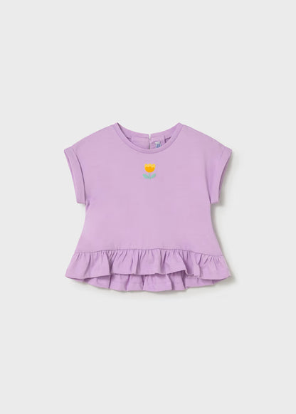 Conjunto de 3 piezas para bebé con pantalón corto