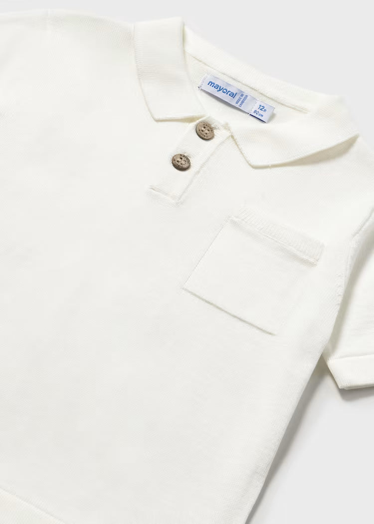 Polo de punto para bebé