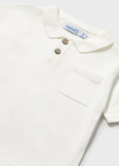 Polo de punto para bebé