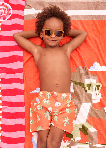 Bañador bermuda estampado niño