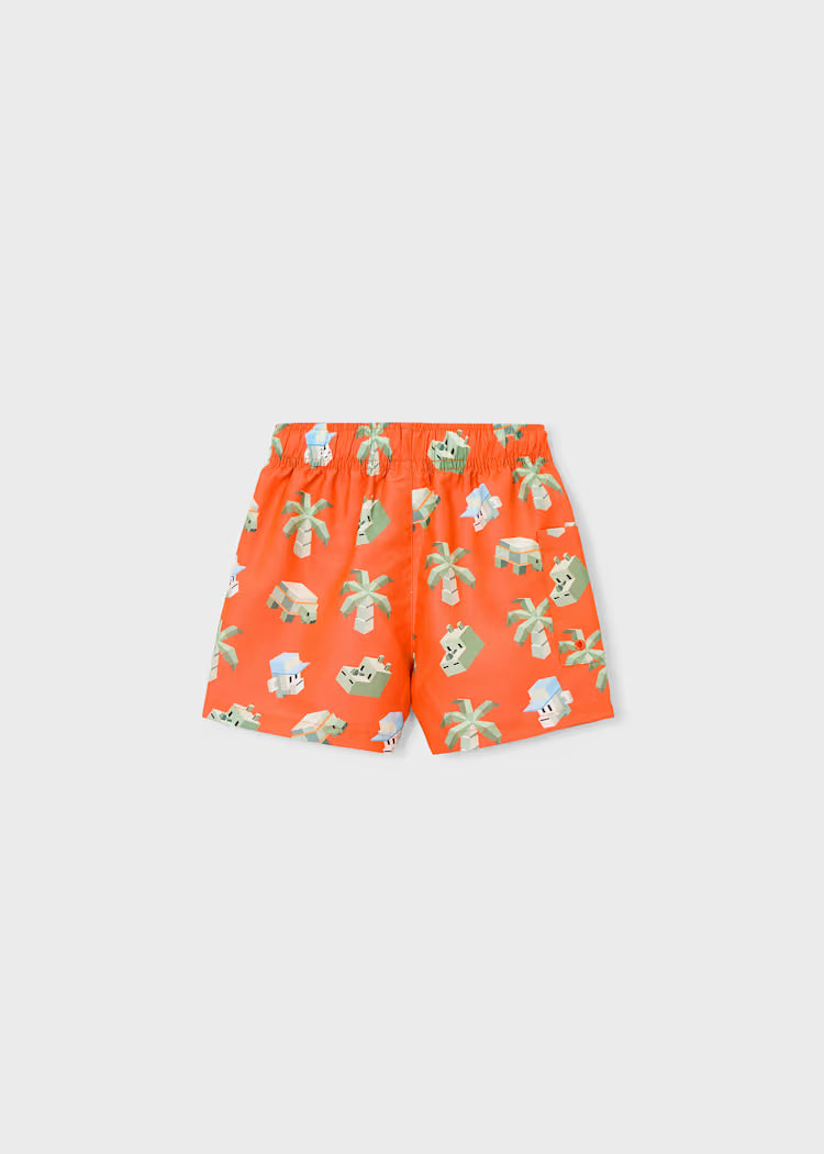 Bañador bermuda estampado niño