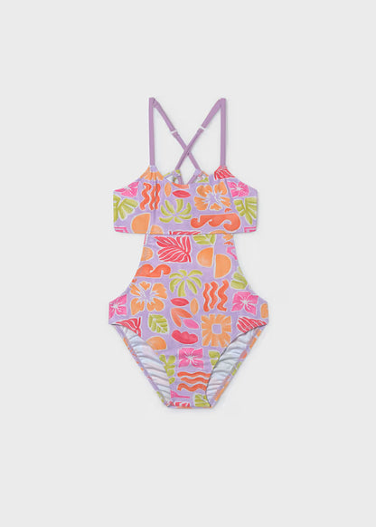 Bañador estampado chica