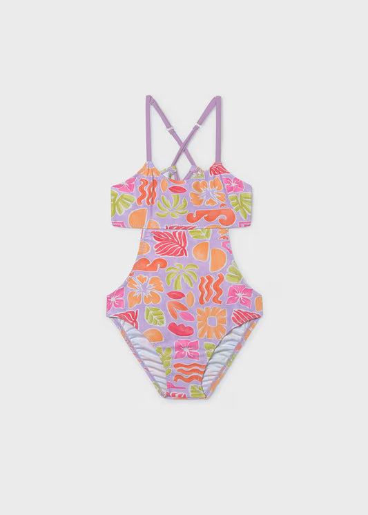 Bañador estampado chica