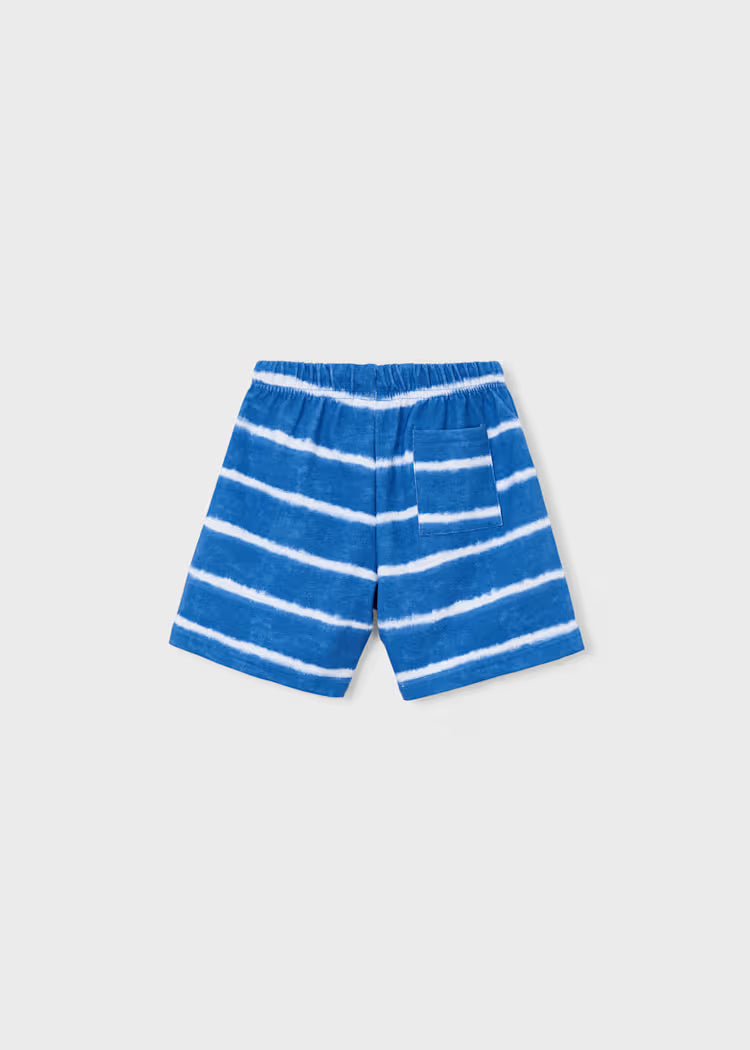Bermuda estampada de rayas niño