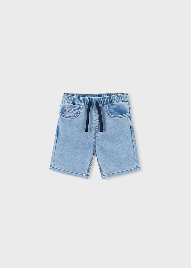 Bermuda vaquera jogger niño