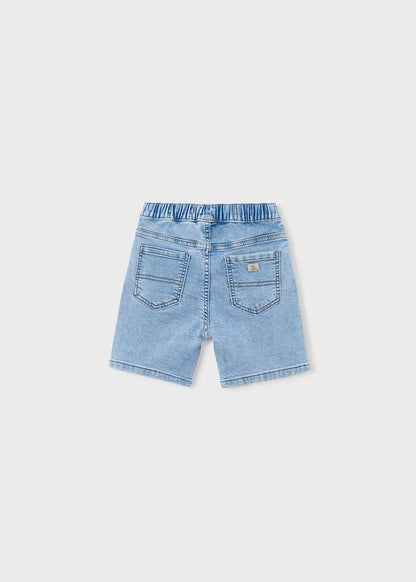 Bermuda vaquera jogger niño