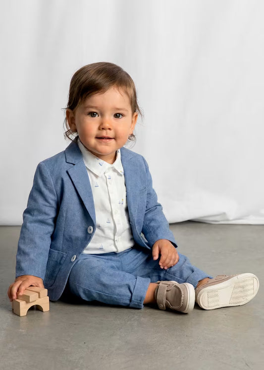 Blazer con lino bebé