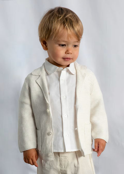 Blazer tricot bebé