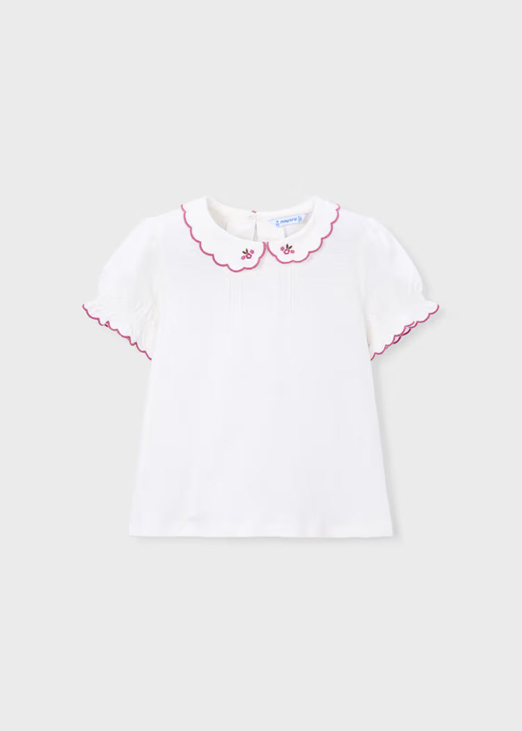 Blusa bordados niña