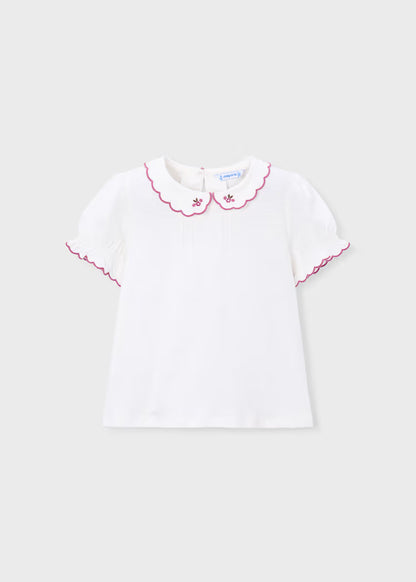 Blusa bordados niña