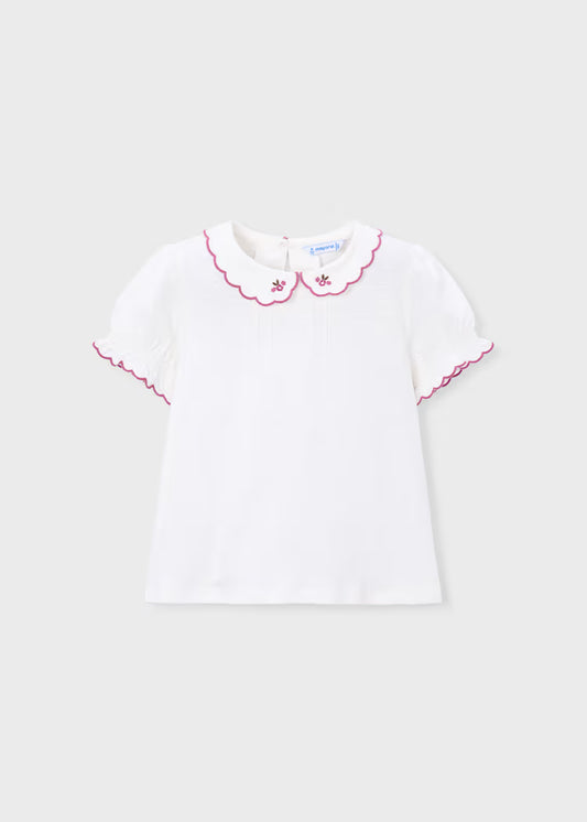 Blusa bordados niña