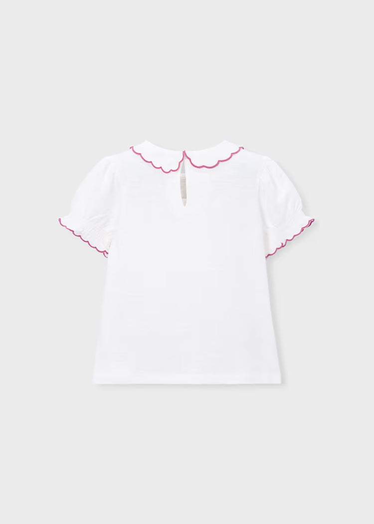 Blusa bordados niña