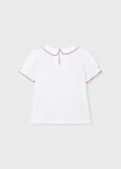 Blusa bordados niña