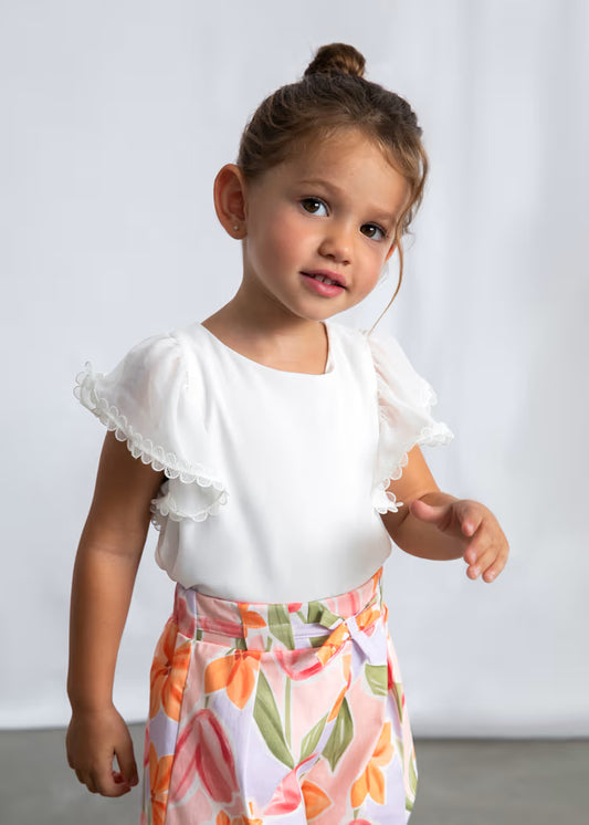 Blusa gasa niña