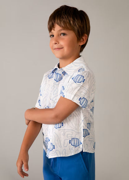 Camisa estampada niño