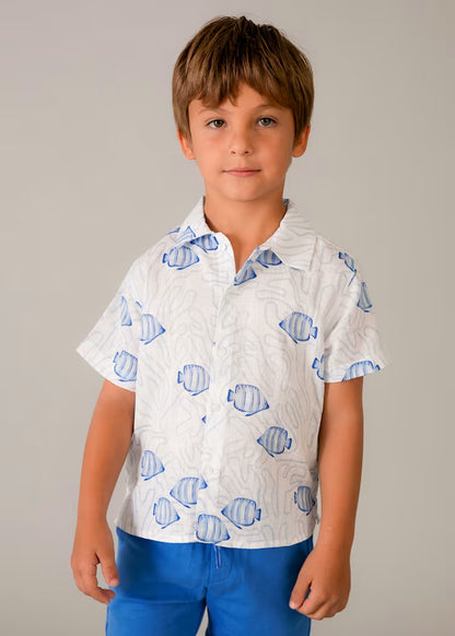 Camisa estampada niño