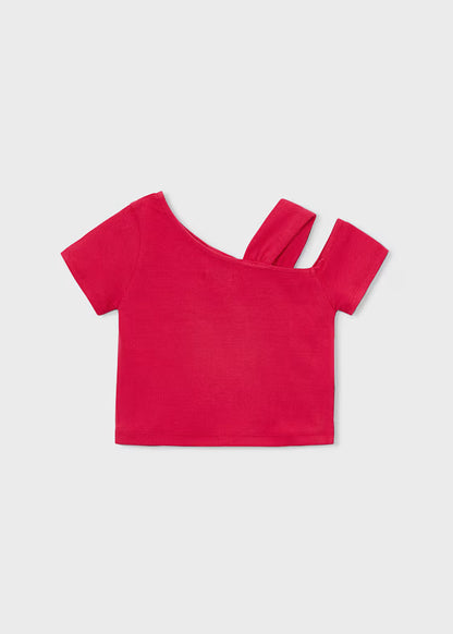 Camiseta asimétrica niña