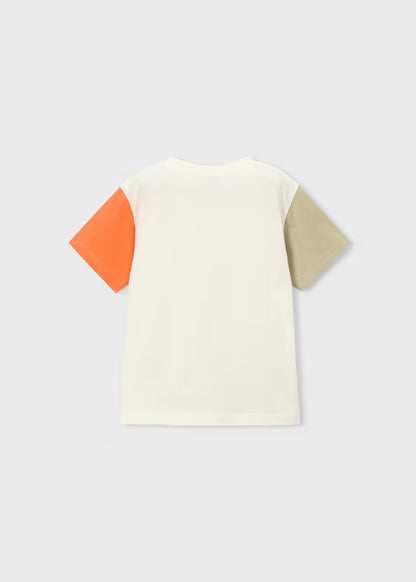 Camiseta combinada niño