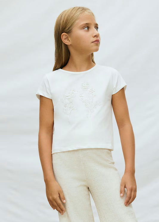 Camiseta con lino chica