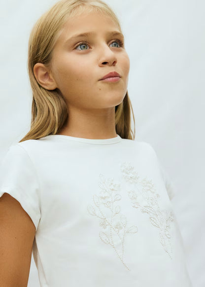 Camiseta con lino chica