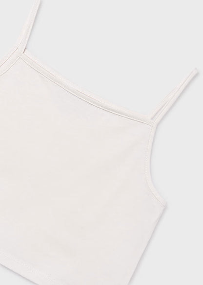 Camiseta con top chica