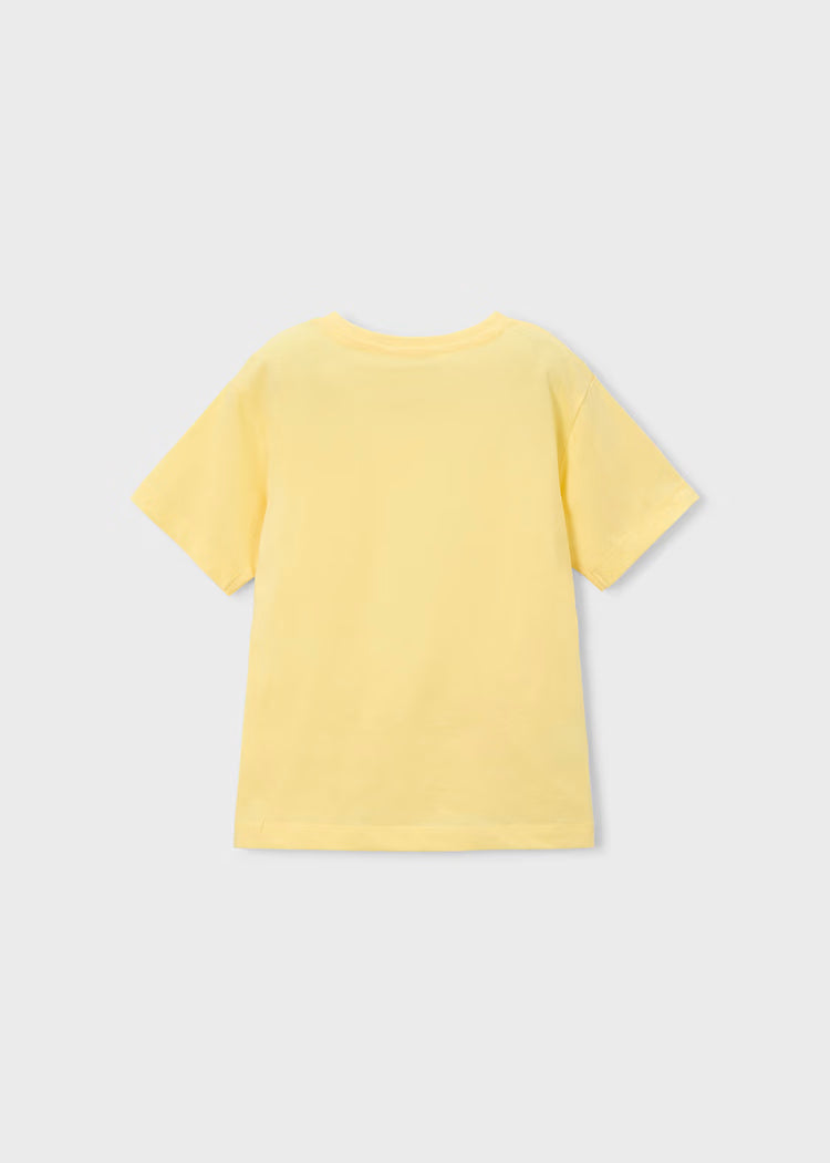 Camiseta con ventana fondo marino niño