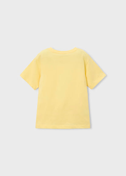 Camiseta con ventana fondo marino niño