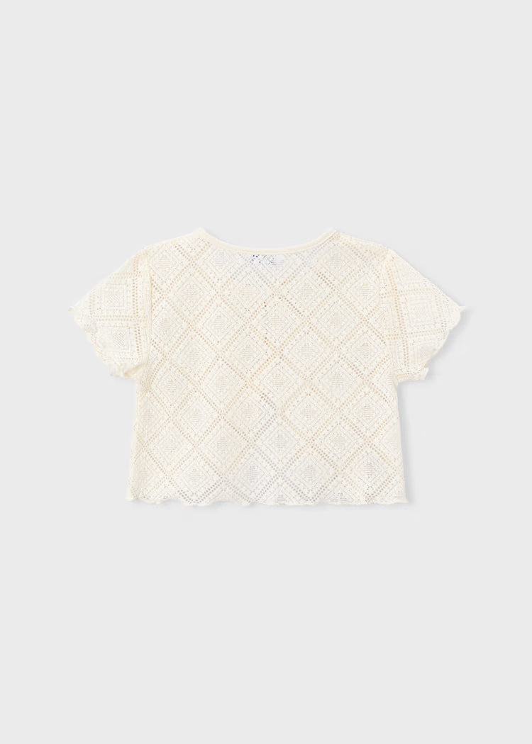 Camiseta crochet niña