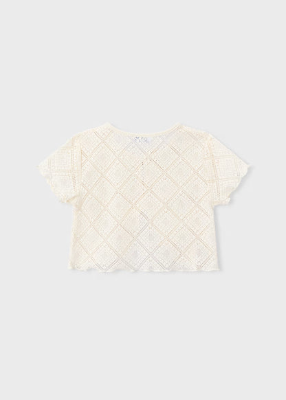 Camiseta crochet niña