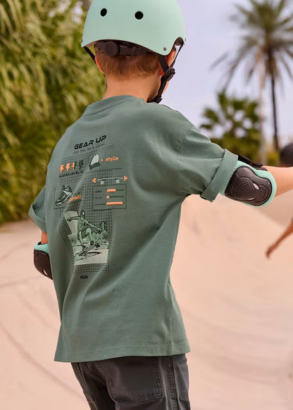 Camiseta estampada chico