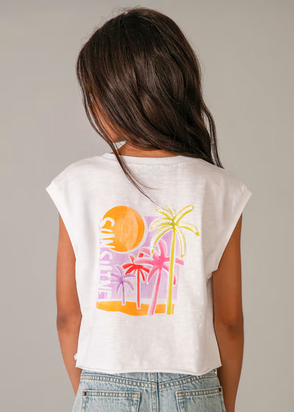 Camiseta estampado chica