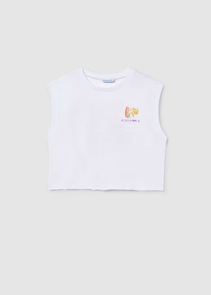Camiseta estampado chica