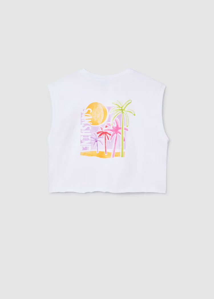 Camiseta estampado chica