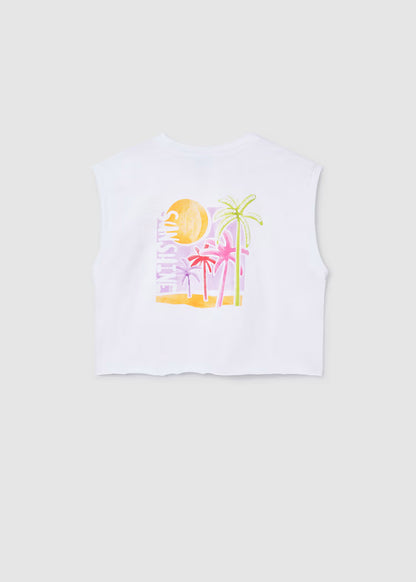 Camiseta estampado chica