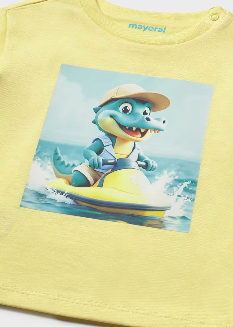 Camiseta moto de agua bebé