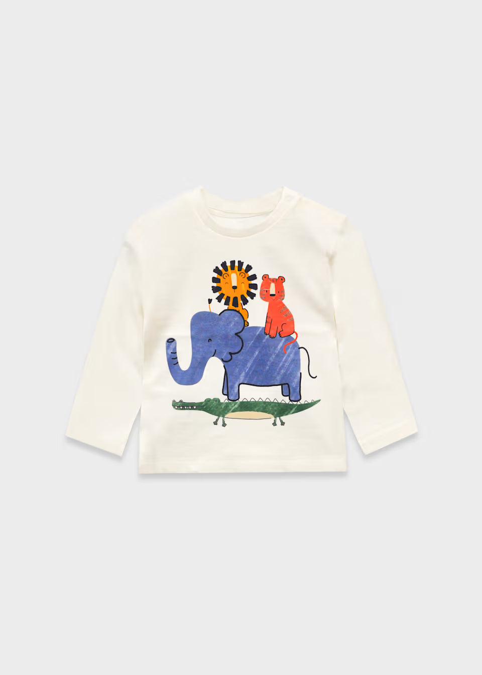 Camiseta print elefante bebé