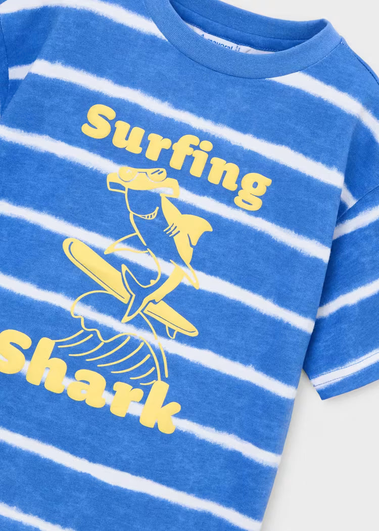 Camiseta rayas niño