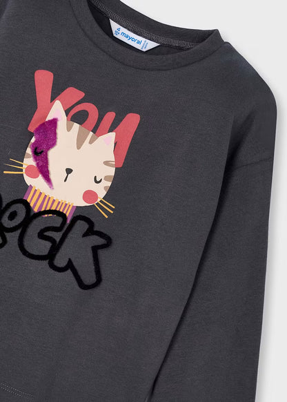 Camiseta serigrafía niña