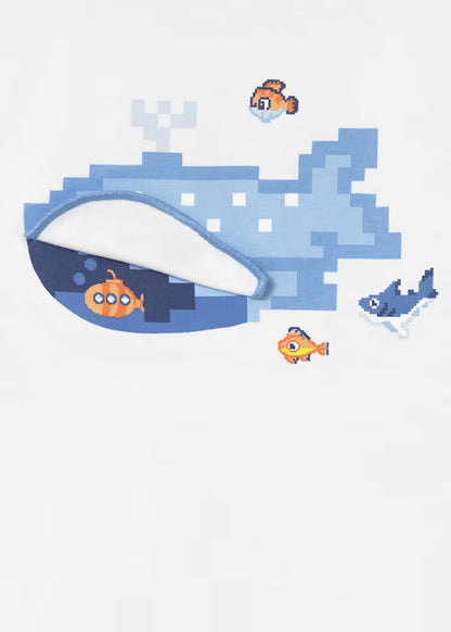 Camiseta sin mangas interactiva bebé