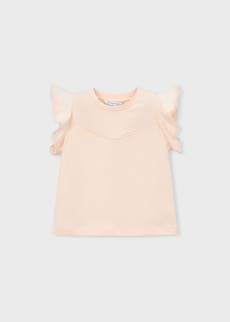 Camiseta volante niña