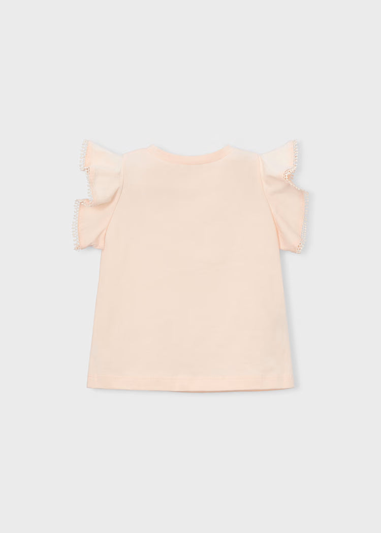 Camiseta volante niña